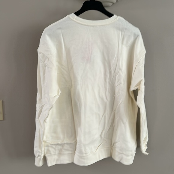NWT Barbie Vacay Graphic Sweatshirt in Cream - Picture 6 of 6